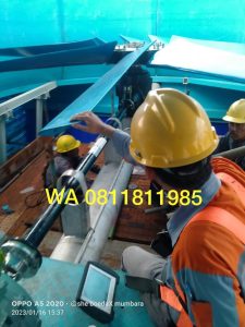 laser alignment shaft gearbox cooling tower