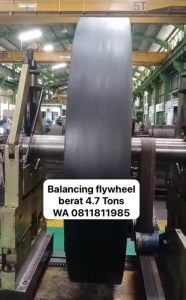 balancing workshop flywheel 4.7 tons