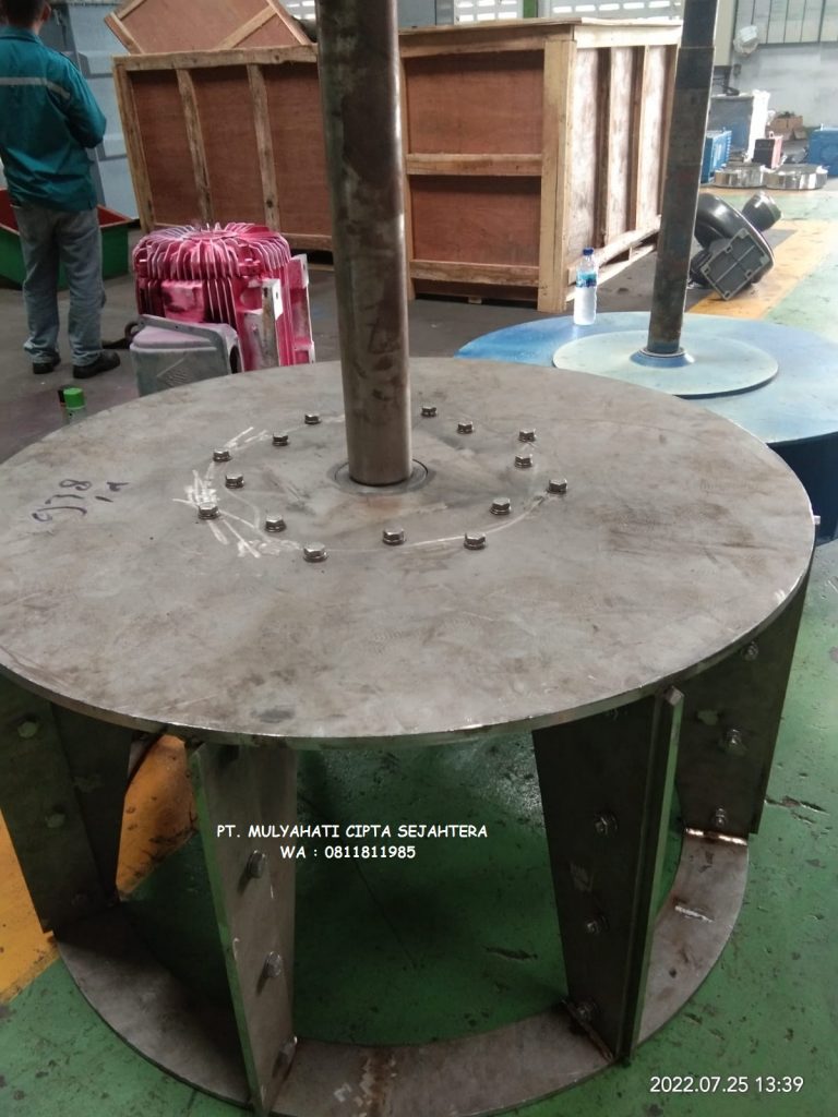 Jasa Balancing Workshop Fan Blower Impeller