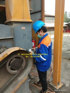 jasa service balancing onsite dust collector fan